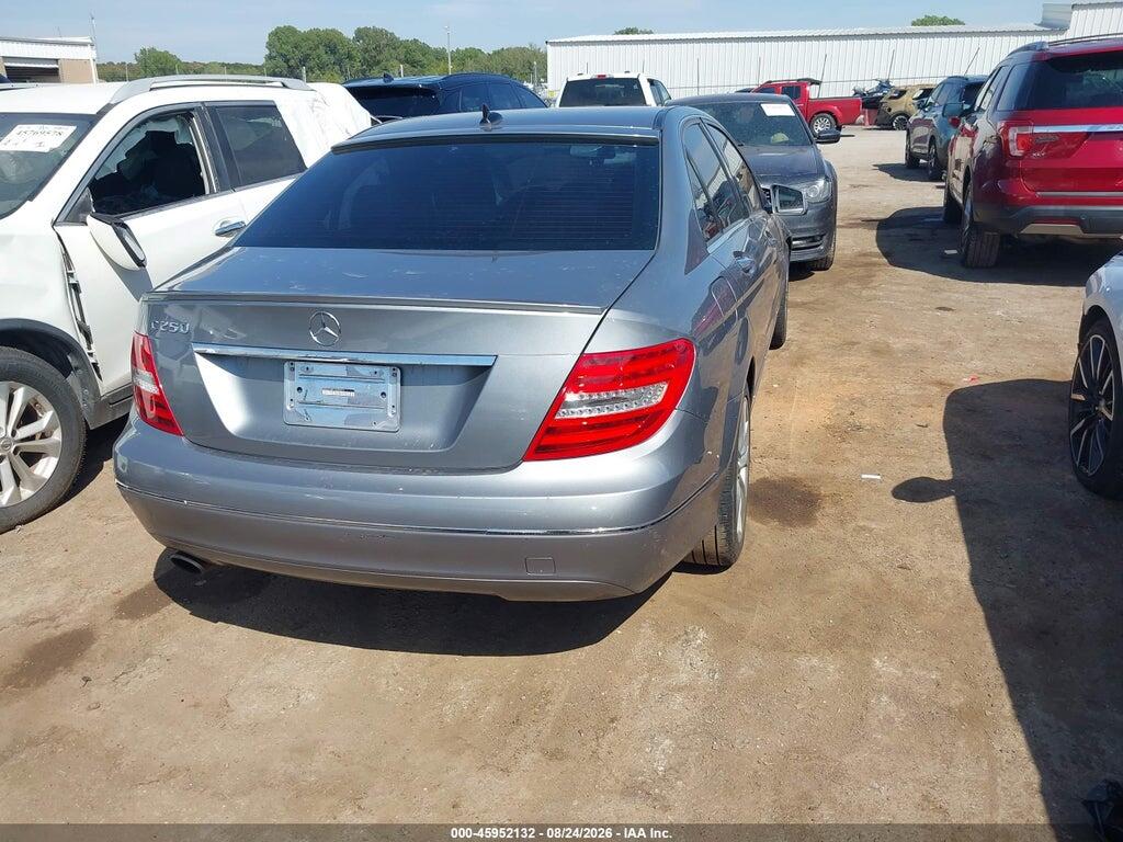 WDDGF4HB1CA598873 2012 MERCEDES-BENZ C 250 photo no. 4