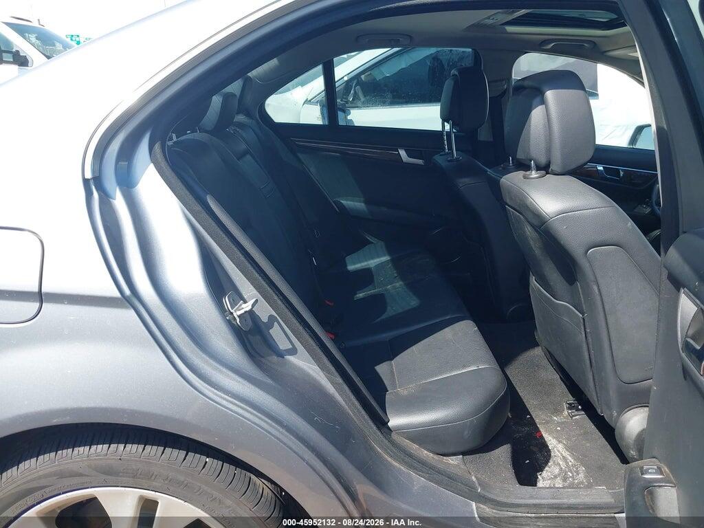 WDDGF4HB1CA598873 2012 MERCEDES-BENZ C 250 photo no. 8