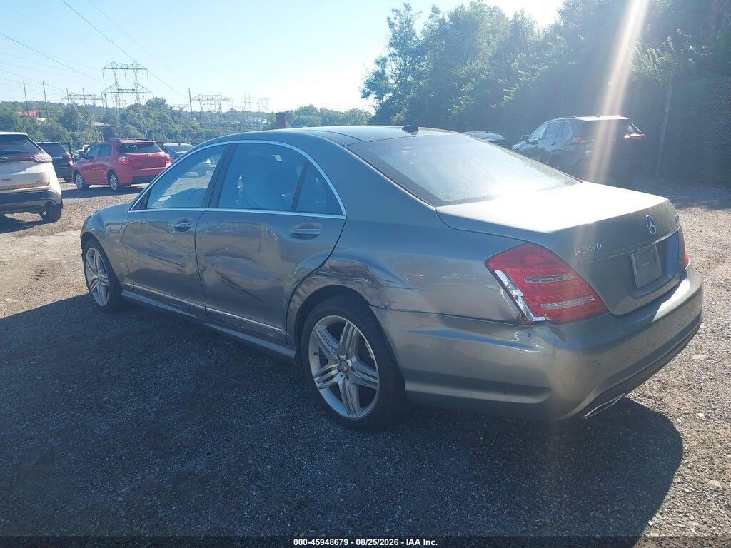 WDDNG9EB3CA468485 2012 MERCEDES-BENZ S 550 photo no. 3