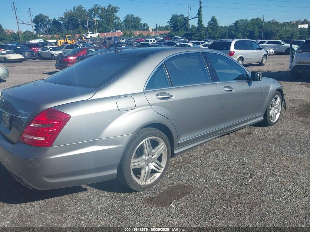 WDDNG9EB3CA468485 2012 MERCEDES-BENZ S 550 photo no. 4