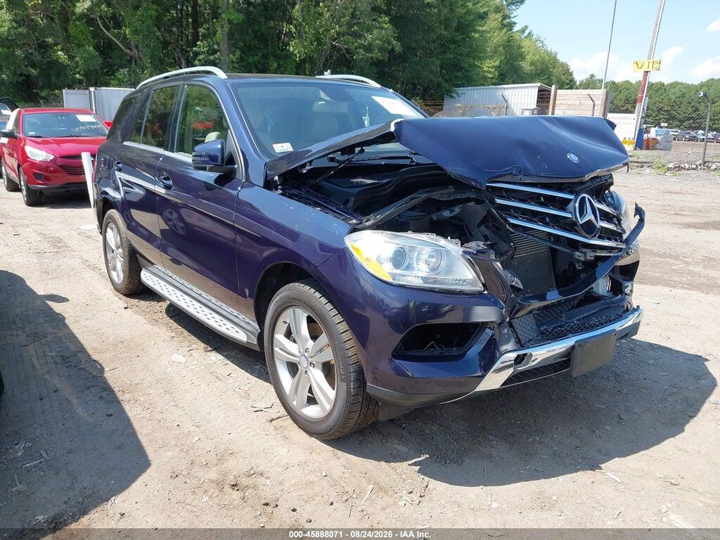 2012 MERCEDES-BENZ ML 350 4JGDA5HB8CA008892