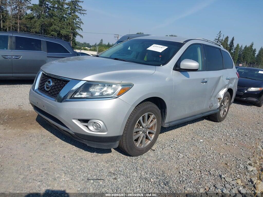 5N1AR2MM0DC602805 2013 NISSAN PATHFINDER photo no. 2
