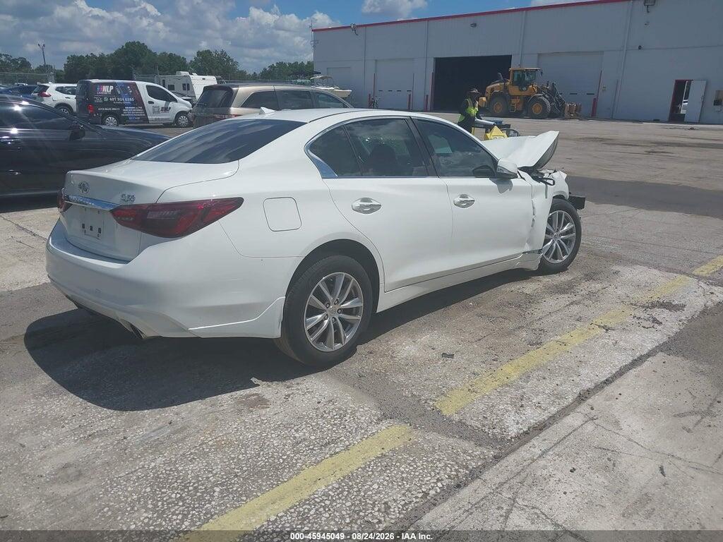 JN1EV7AP9MM700693 2021 INFINITI Q50 photo no. 4