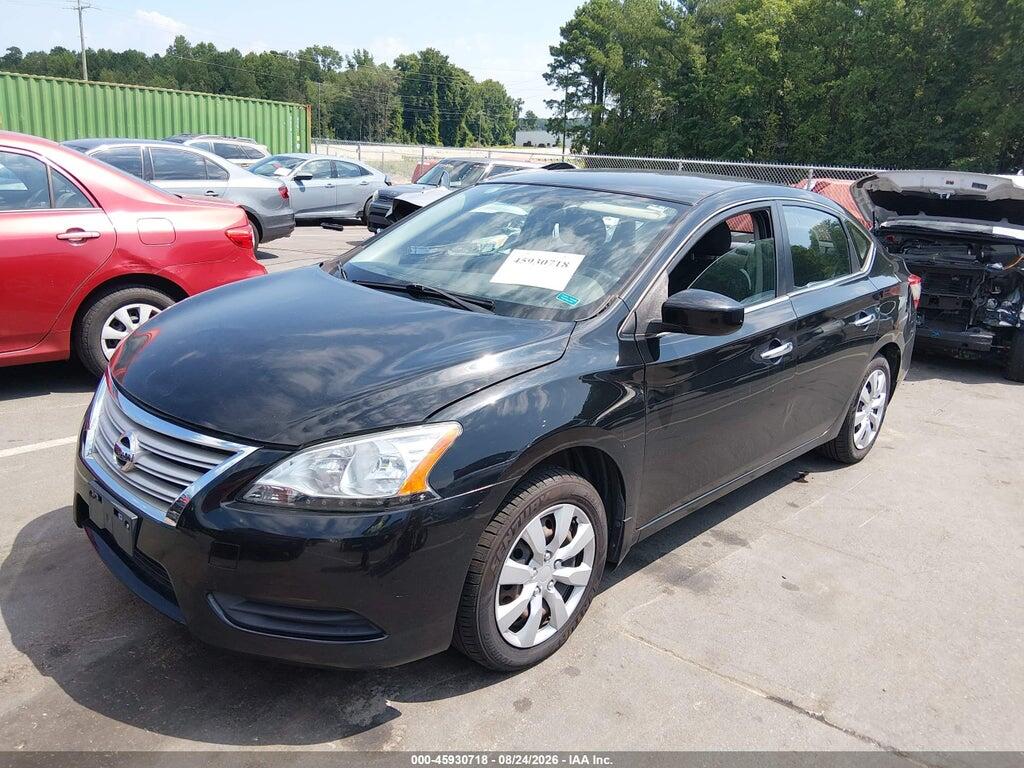 1N4AB7AP8DN907595 2013 NISSAN SENTRA photo no. 2