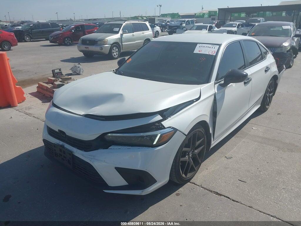 2HGFE2F58NH514709 2022 HONDA CIVIC photo no. 2