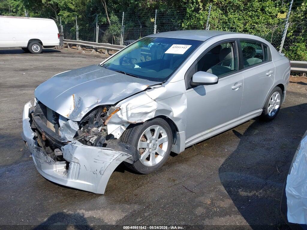 3N1AB6AP4CL652322 2012 NISSAN SENTRA photo no. 2
