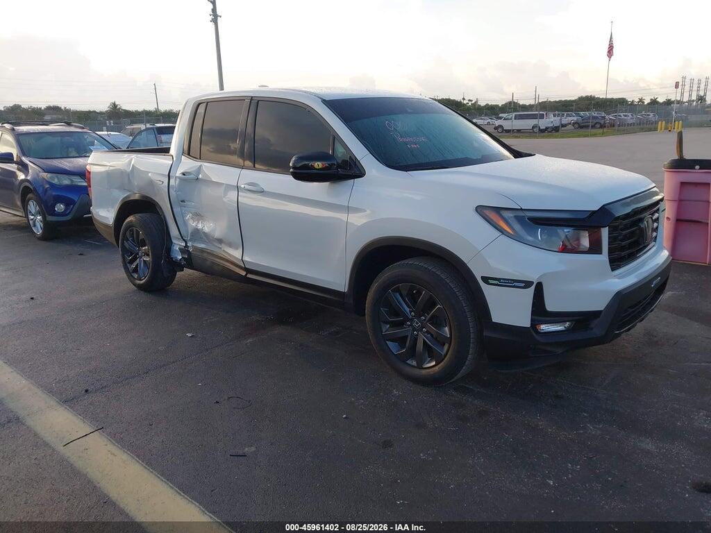 2022 HONDA RIDGELINE 5FPYK3F18NB001105