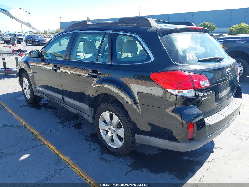 4S4BRBAC9C3207259 2012 SUBARU OUTBACK photo no. 3