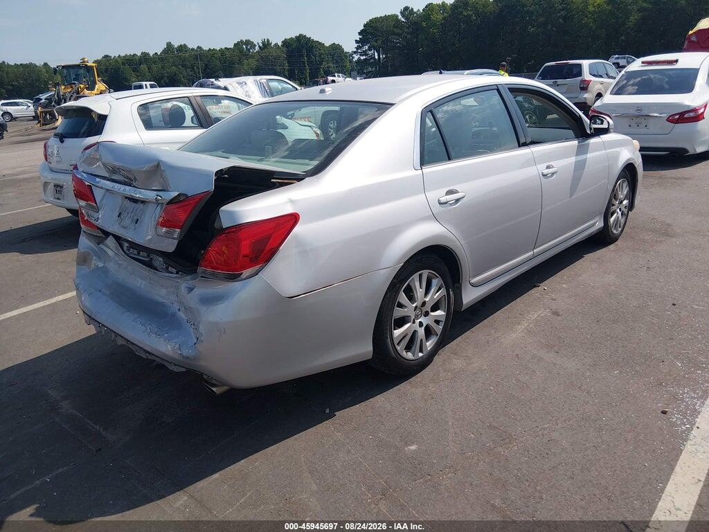 4T1BK3DB2CU456445 2012 TOYOTA AVALON photo no. 4