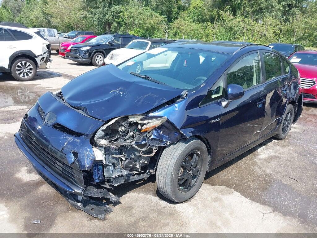 JTDKN3DU9D0355294 2013 TOYOTA PRIUS photo no. 2