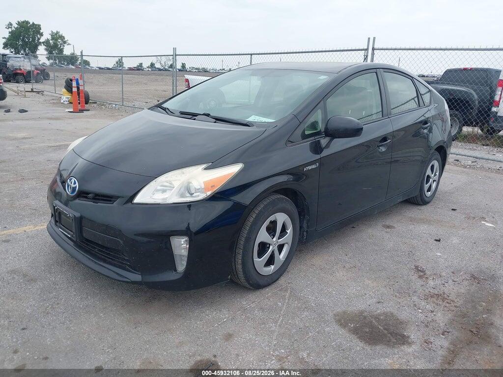 JTDKN3DU1D1732744 2013 TOYOTA PRIUS photo no. 2