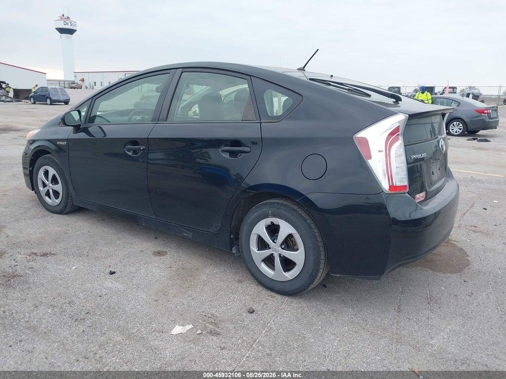 JTDKN3DU1D1732744 2013 TOYOTA PRIUS photo no. 3