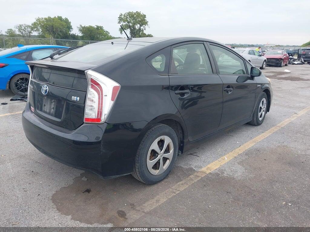 JTDKN3DU1D1732744 2013 TOYOTA PRIUS photo no. 4