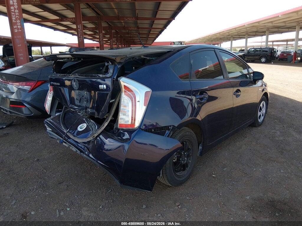 JTDKN3DU4D0340248 2013 TOYOTA PRIUS photo no. 4