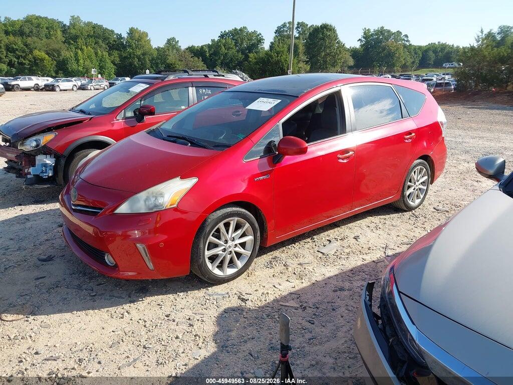JTDZN3EU6D3219975 2013 TOYOTA PRIUS V photo no. 2