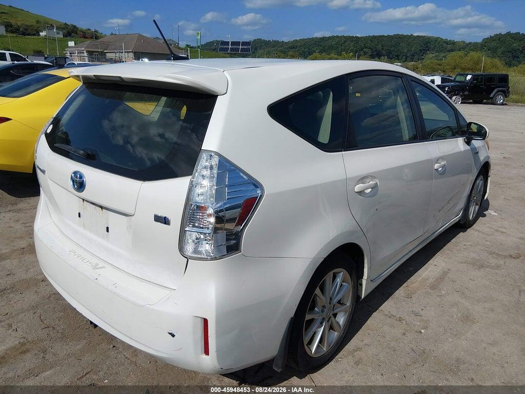 JTDZN3EU4D3289376 2013 TOYOTA PRIUS V photo no. 4