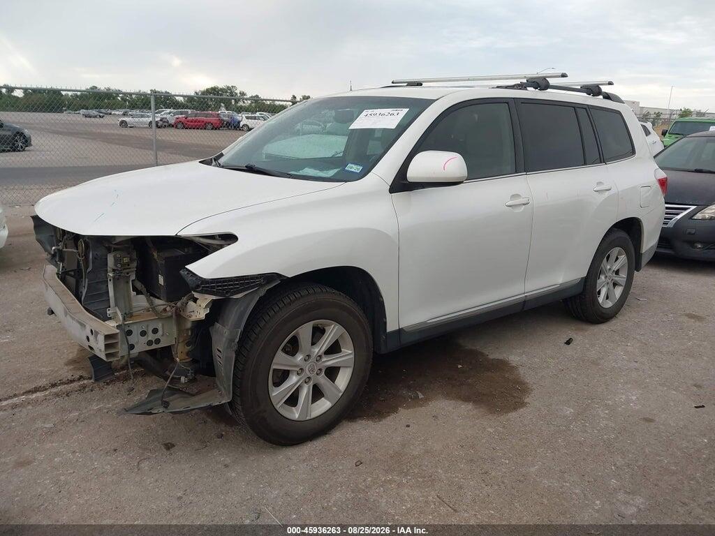 5TDZK3EH3CS088013 2012 TOYOTA HIGHLANDER photo no. 2