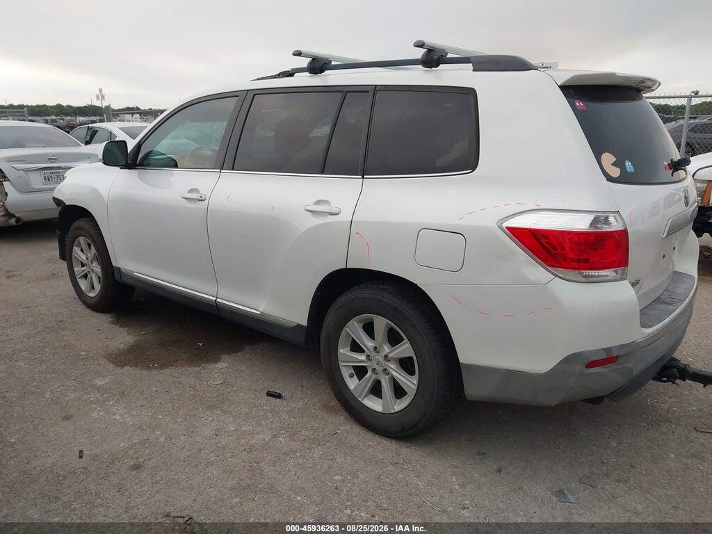 5TDZK3EH3CS088013 2012 TOYOTA HIGHLANDER photo no. 3