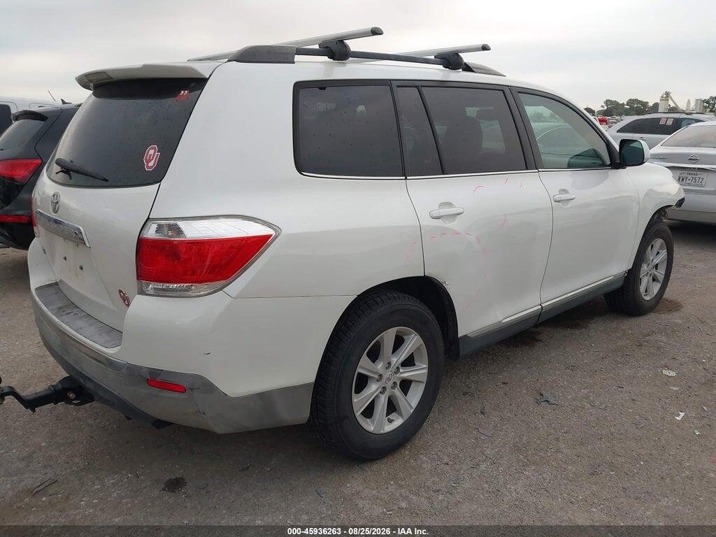 5TDZK3EH3CS088013 2012 TOYOTA HIGHLANDER photo no. 4