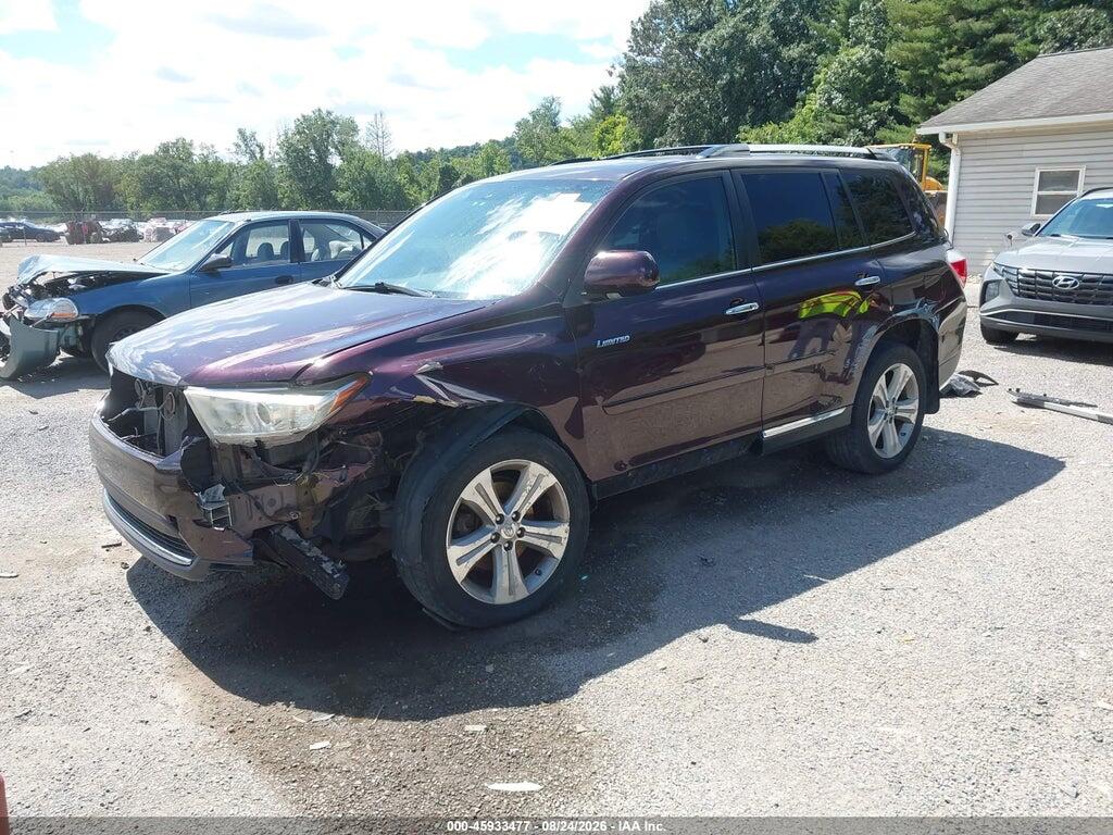 5TDDK3EH4CS171900 2012 TOYOTA HIGHLANDER photo no. 2