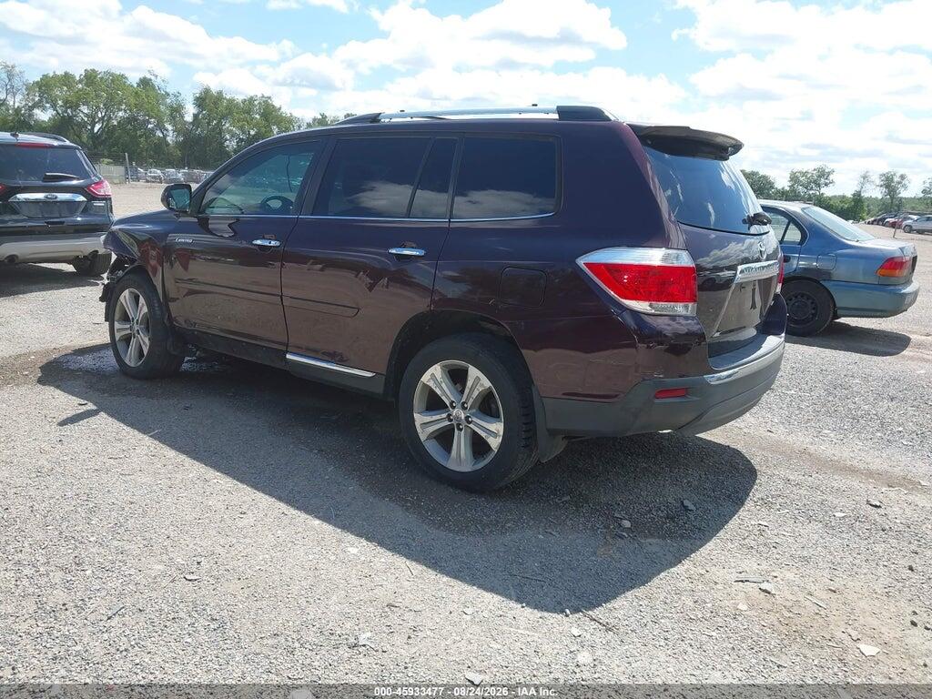 5TDDK3EH4CS171900 2012 TOYOTA HIGHLANDER photo no. 3