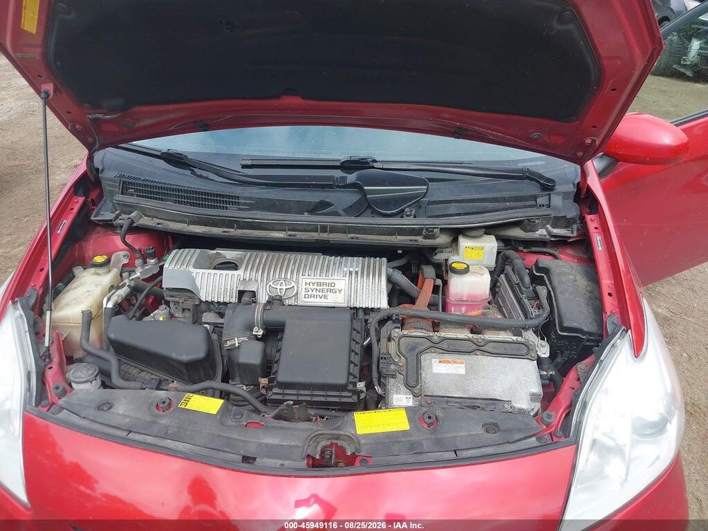 JTDKN3DUXC1485447 2012 TOYOTA PRIUS photo no. 10