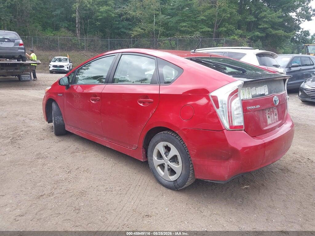 JTDKN3DUXC1485447 2012 TOYOTA PRIUS photo no. 3