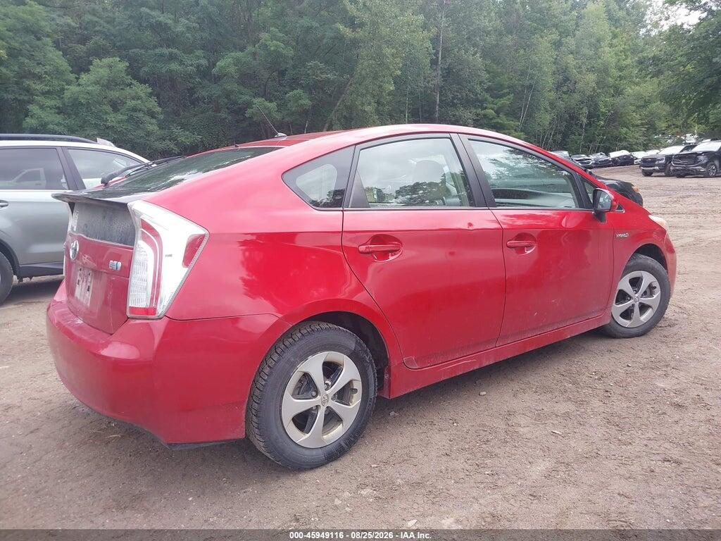 JTDKN3DUXC1485447 2012 TOYOTA PRIUS photo no. 4