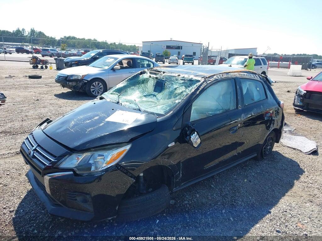ML32AUHJ3MH005259 2021 MITSUBISHI MIRAGE photo no. 2