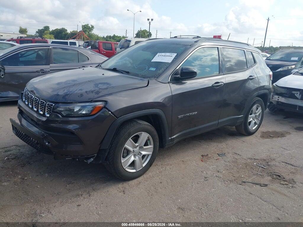 3C4NJCBBXNT103410 2022 JEEP COMPASS photo no. 2