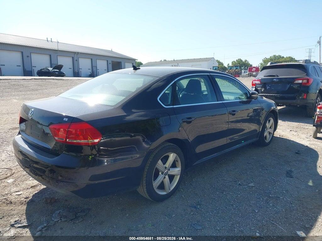 1VWBH7A33DC062285 2013 VOLKSWAGEN PASSAT photo no. 4