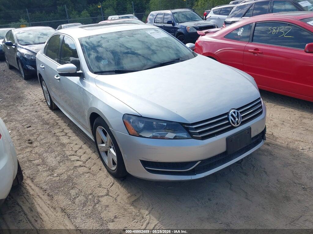 2013 VOLKSWAGEN PASSAT 1VWBP7A31DC104049