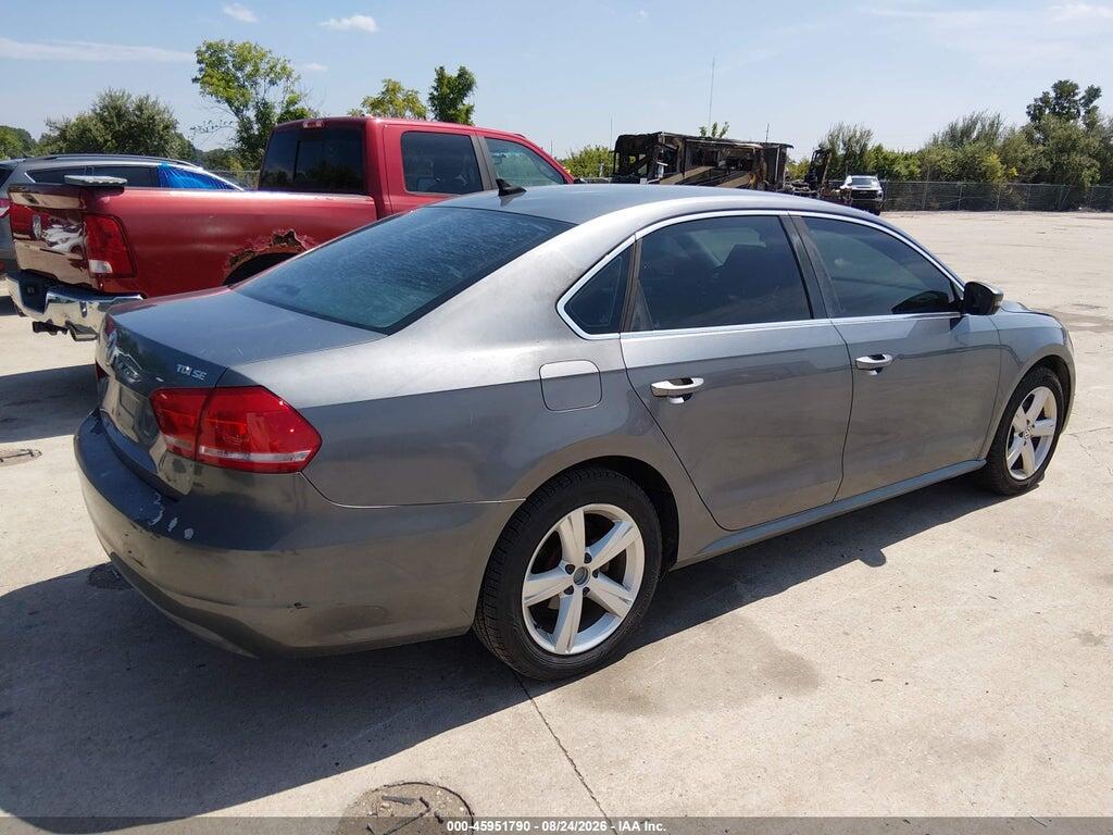 1VWBN7A35DC103749 2013 VOLKSWAGEN PASSAT photo no. 4