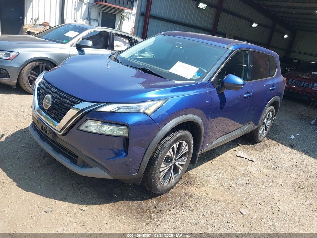 5N1AT3BA1MC757685 2021 NISSAN ROGUE photo no. 2
