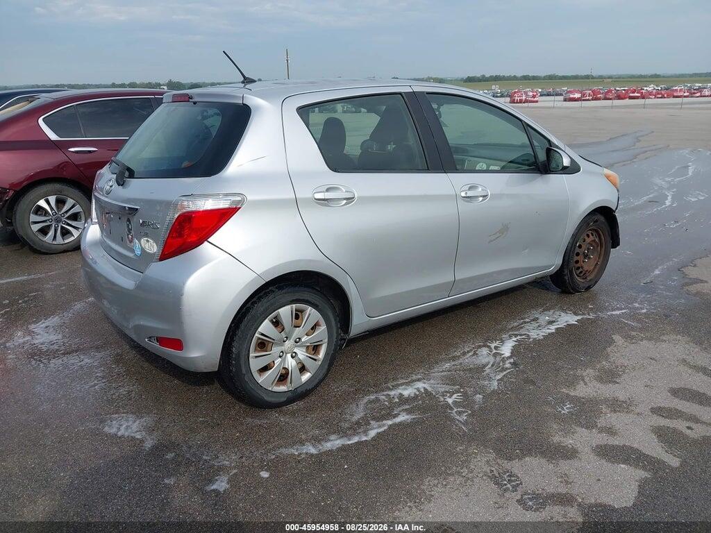 JTDKTUD38CD503476 2012 TOYOTA YARIS photo no. 4