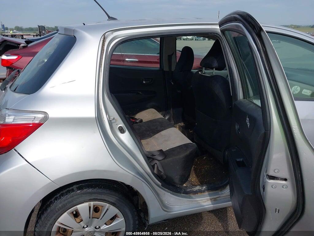 JTDKTUD38CD503476 2012 TOYOTA YARIS photo no. 8