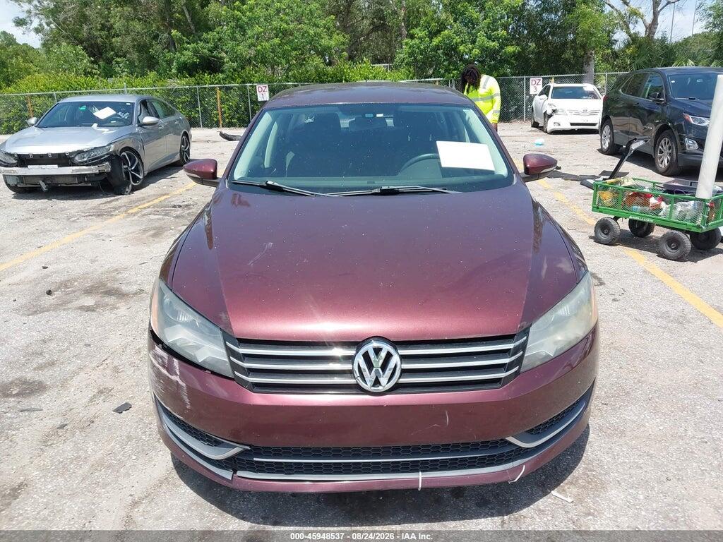 1VWAP7A35CC054346 2012 VOLKSWAGEN PASSAT photo no. 12