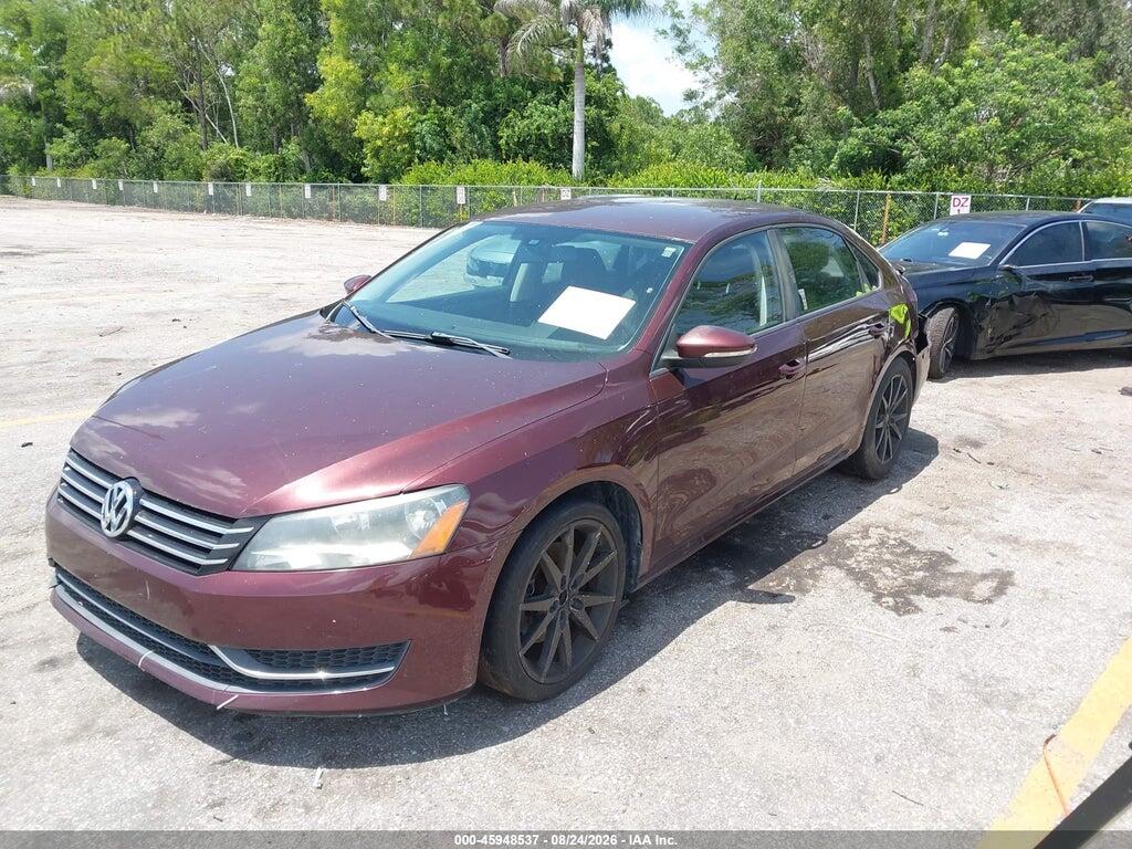 1VWAP7A35CC054346 2012 VOLKSWAGEN PASSAT photo no. 2