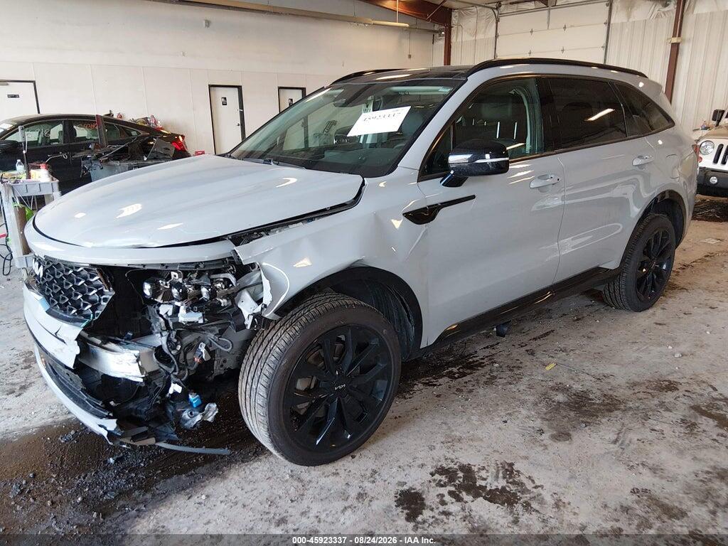 5XYRKDLFXNG140891 2022 KIA SORENTO photo no. 2