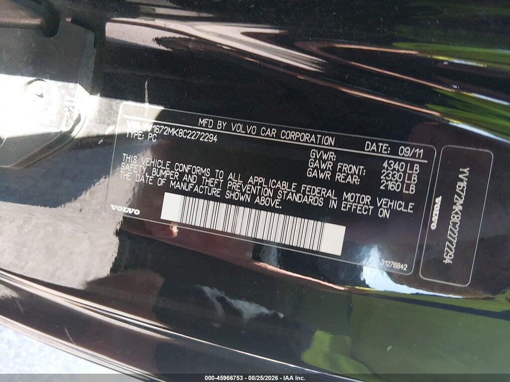 YV1672MK8C2272294 2012 VOLVO C30 photo no. 9