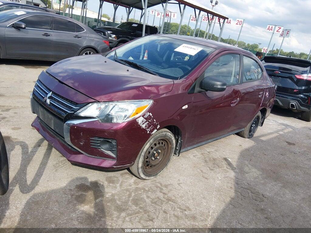ML32FUFJ9PHF01078 2023 MITSUBISHI MIRAGE G4 photo no. 2