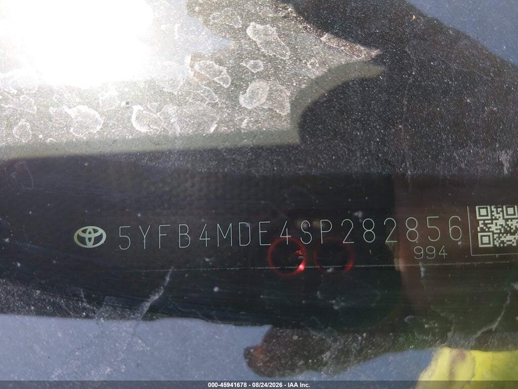5YFB4MDE4SP282856 2025 TOYOTA COROLLA photo no. 9