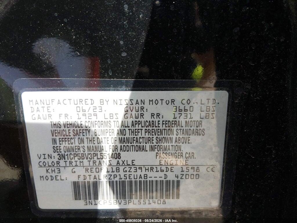 3N1CP5BV3PL551408 2023 NISSAN KICKS photo no. 9