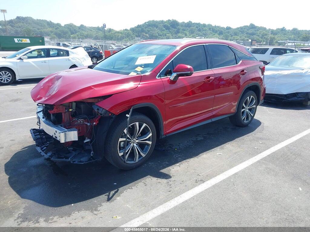 2T2HZMDA5NC314271 2022 LEXUS RX 350 photo no. 2
