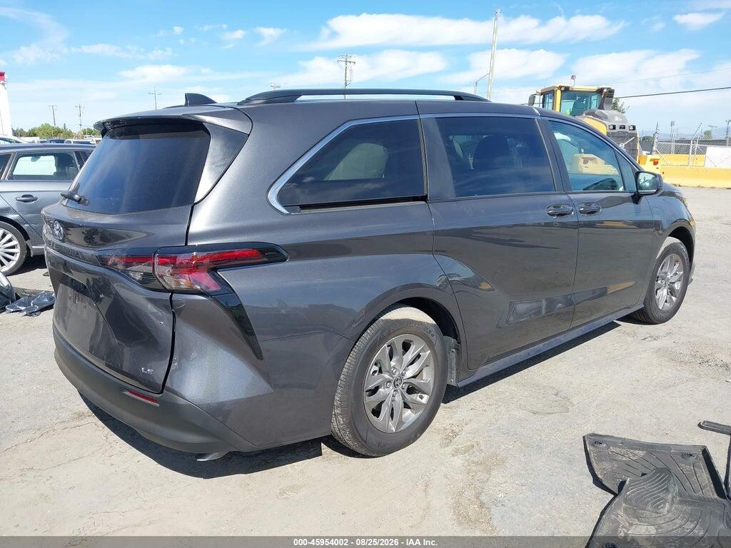 5TDKRKEC9SS289117 2025 TOYOTA SIENNA photo no. 4
