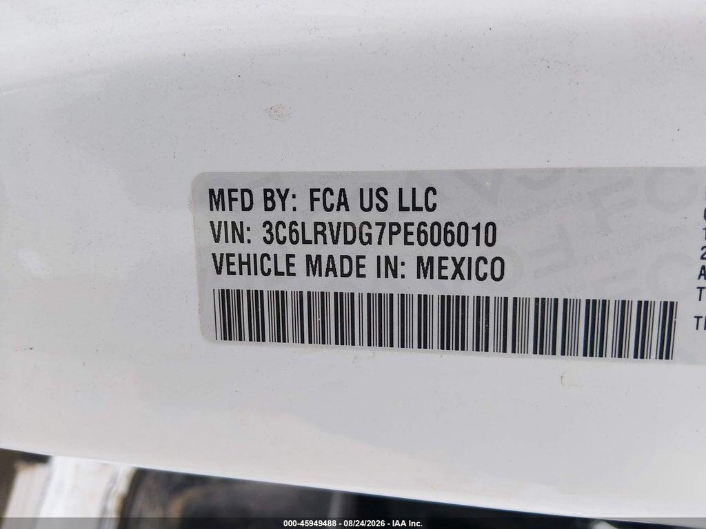 3C6LRVDG7PE606010 2023 RAM PROMASTER 2500 photo no. 9