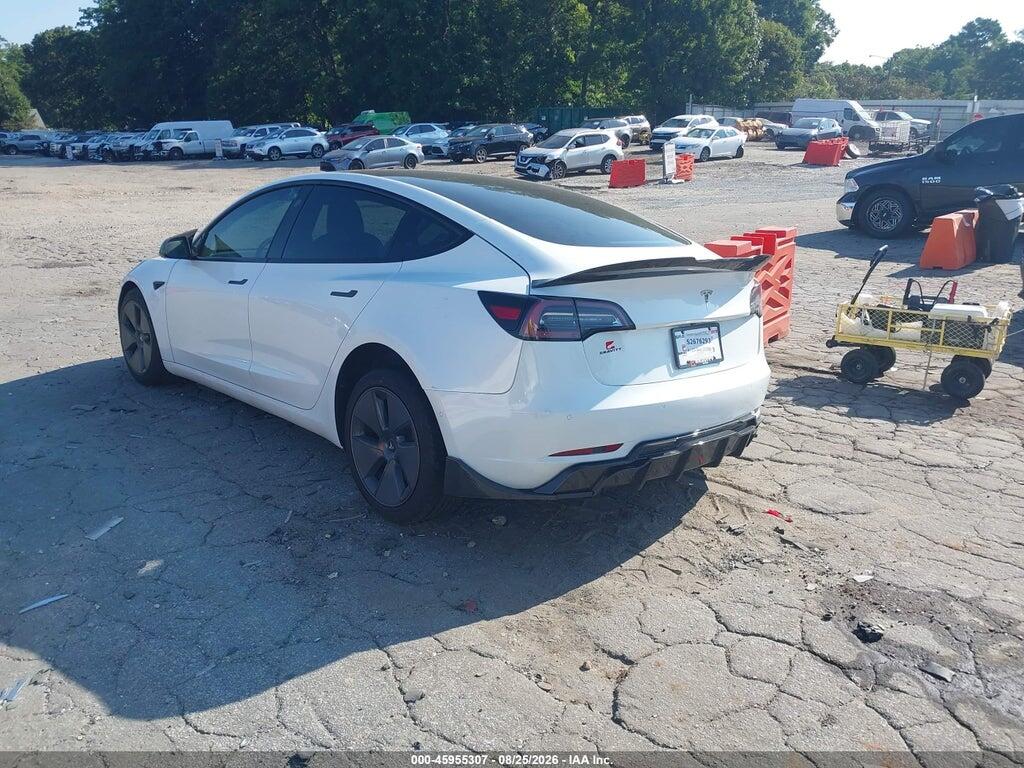 5YJ3E1EAXMF072062 2021 TESLA MODEL 3 photo no. 3