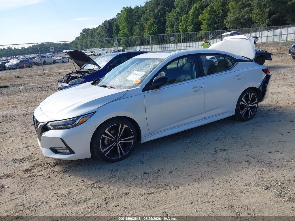 3N1AB8DVXNY308554 2022 NISSAN SENTRA photo no. 2