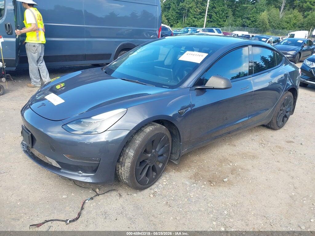 5YJ3E1EA7PF438340 2023 TESLA MODEL 3 photo no. 2