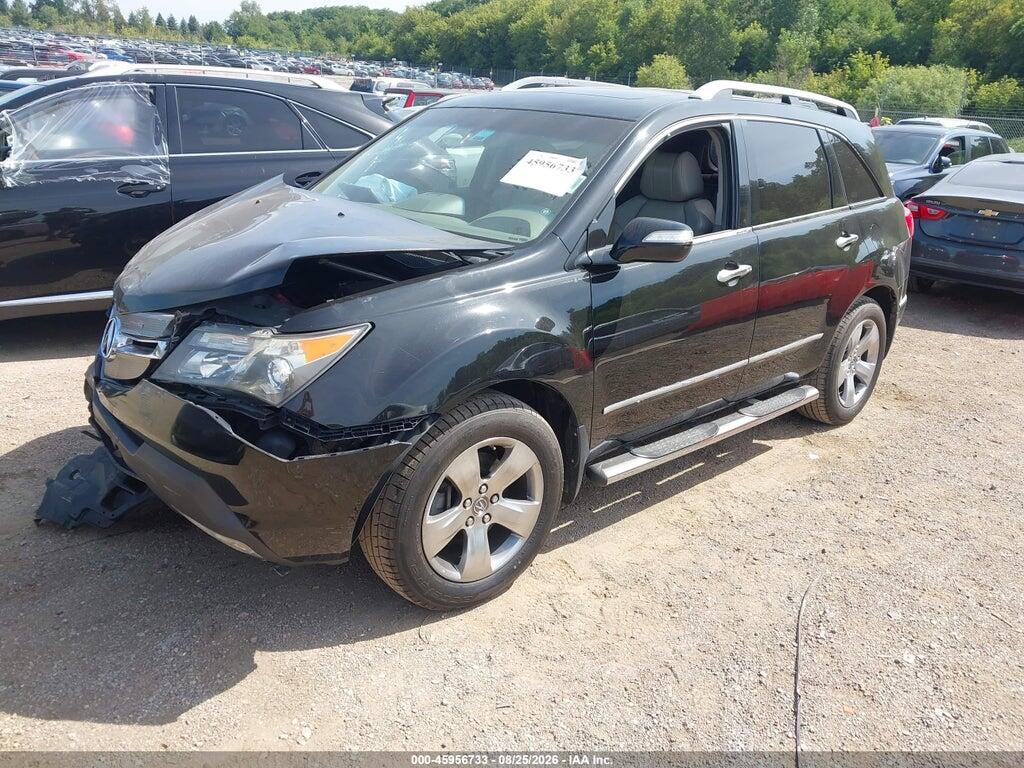 2HNYD28877H501304 2007 ACURA MDX photo no. 2
